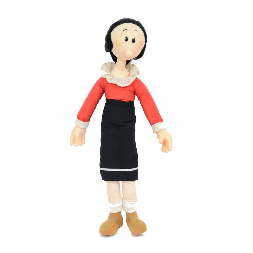 Vintage 1985 Olive Oil Plush Doll A Whale Of A Tale 21" Popeye the Sailor Man